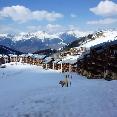 Apartment Studio Cosy Avec Vue Montagne & Balcon A Plagne Village 15 M² La Plagne