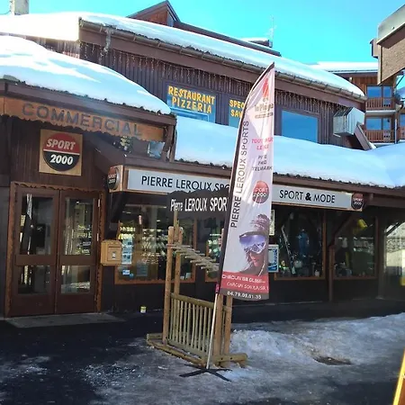 Apartment Studio Cosy Avec Vue Montagne & Balcon A Plagne Village 15 M²